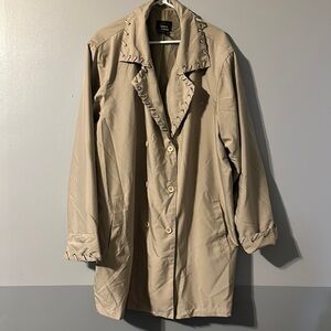 Dennis Basso 3X Button up Light Weight Coat